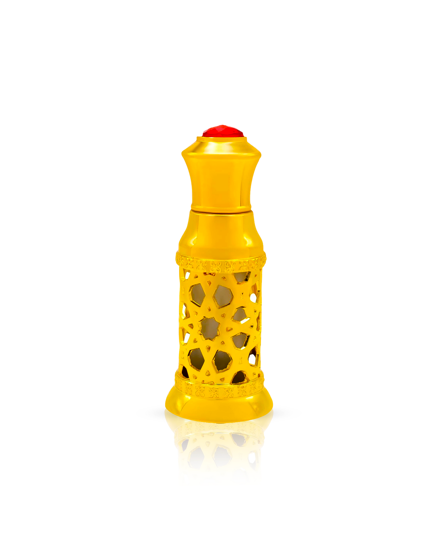 Musk Safi attar perfume bottle showcased against a white background.