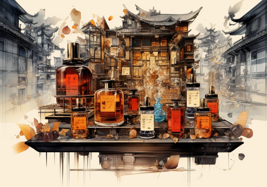  Oriental Perfumery, History of Perfume, heritage of perfume, ancient perfumery, chinese perfume,