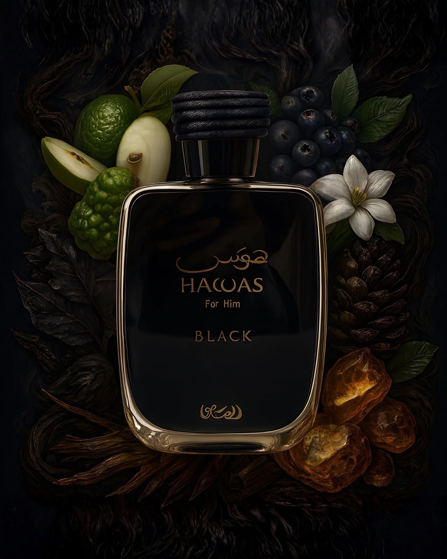 HAWAS BLACK For Him Edp - RASASI