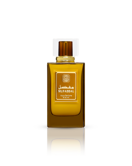 Mufaddal perfume bottle showcased against a white background.
